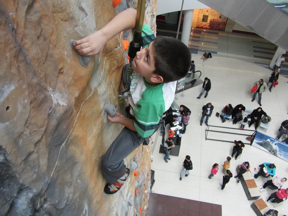Climbing Wall "To the top" in Mall Plaza Plovdiv